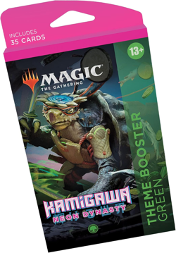 MTG Kamigawa: Neon Dynasty - Theme Booster Green - English - Image 5
