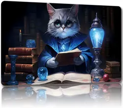 Playmat for MTG, with Free Storage Bags,Game Mat 24 x 14 inches, TCG and Board G - Image 1