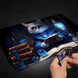 Playmat for MTG, with Free Storage Bags,Game Mat 24 x 14 inches, TCG and Board G - Image 5