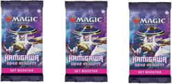 3 Packs Magic: the Gathering Set Booster Pack Lot MTG Kamigawa Neon Dynasty - Image 2
