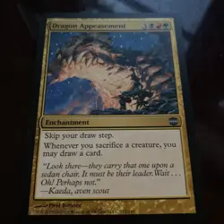 Alara Reborn Dragon Appeasement MTG Magic the Gathering TCG CARD GAME - Image 2