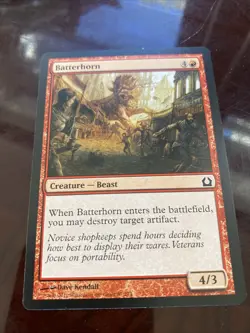 Batterhorn Return to Ravnica - Magic the Gathering Mtg Red regular TCG CARD - Image 1
