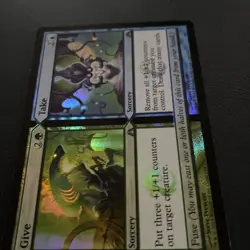 MTG Give and Take FOIL Dragon's Maze Green Blue Uncommon MAGIC CARD TCG TRADE - Image 1