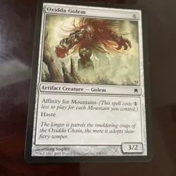 Magic the Gathering OXIDDA GOLEM Darksteel MTG TCG CARD - Image 1