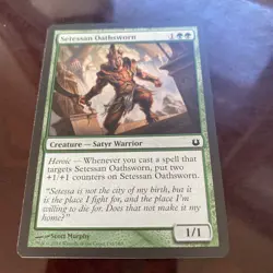 Setessan Oathsworn - Born of the Gods [#138] MTG Magic The Gathering TCG CARD - Image 1