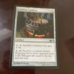 Bubbling Cauldron [Iconic Masters] Magic MTG TCG TRADING CARD - Image 1