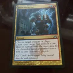 Blast of Genius Light Play, English Magic the Gathering MTG Ultimate Masters TCG - Image 1