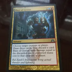 Blast of Genius Light Play, English Magic the Gathering MTG Ultimate Masters TCG - Image 2