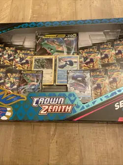 New/Factory Sealed! Pokemon Crown Zenith Sea and Sky Premium Collection. 2 Boxes - Image 3