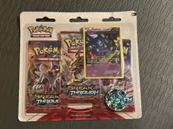 POKEMON TCG: XY Breakthrough Sableye Factory Sealed 3-PACK Blister Set New - Image 1
