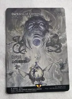 Darkness of Eternity - Dark Ritual (Showcase) R0008 - MTG: Final Fantasy - Image 1