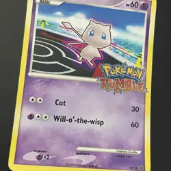 Pokemon TCG - Mew #10/16 Pokemon Rumble - LP - Promo STAMPED - Image 2