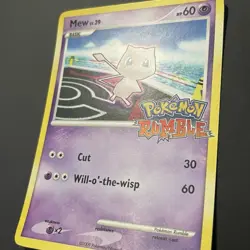 Pokemon TCG - Mew #10/16 Pokemon Rumble - LP - Promo STAMPED - Image 3