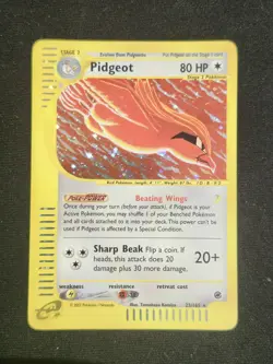 Pidgeot (23) Pokemon • Holo Rare • 23 Expedition - Image 1