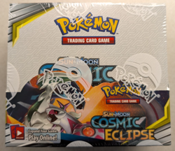 Pokemon - Sun & Moon Cosmic Eclipse Booster Box Factory Sealed 36 Packs - Image 1