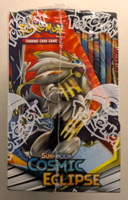 Pokemon - Sun & Moon Cosmic Eclipse Booster Box Factory Sealed 36 Packs - Image 3