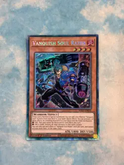YUGIOH VANQUISH SOUL RAZEN COLLECTORS RARE NM WISU-EN016 - Image 1