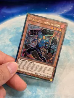 YUGIOH VANQUISH SOUL RAZEN COLLECTORS RARE NM WISU-EN016 - Image 2