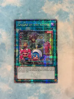 YUGIOH CALLED BY THE GRAVE QUARTER CENTURY SECRET RARE NM RA04-EN092 - Image 1