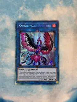 YUGIOH KNIGHTMARE PHOENIX COLLECTORS RARE NM GEIM-EN051 - Image 1