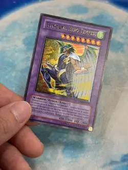 YUGIOH ELEMENTAL HERO TEMPEST ULTIMATE RARE EXCELLENT+ EEN-EN034 - Image 2