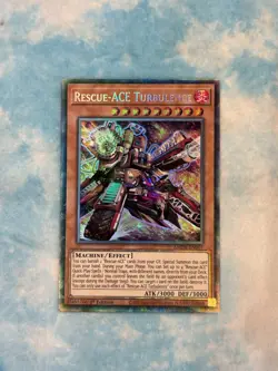 YUGIOH RESCUE-ACE TURBULENCE COLLECTORS RARE NM AMDE-EN007 - Image 1