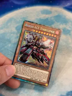 YUGIOH RESCUE-ACE TURBULENCE COLLECTORS RARE NM AMDE-EN007 - Image 2