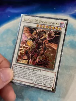 YUGIOH SCARLIGHT RED DRAGON ARCHFIEND ULTIMATE RARE 1ST NM DOCS-EN046 - Image 2