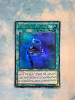 YUGIOH NIGHTMARE THRONE ULTRA RARE NM LEDE-EN061 - Image 1