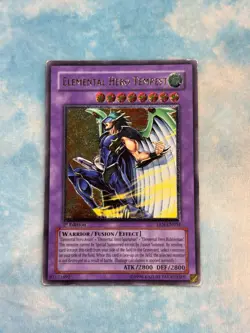 YUGIOH ELEMENTAL HERO TEMPEST ULTIMATE RARE 1ST EDITION MOD PLAY EEN-EN034 - Image 1