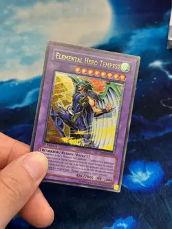YUGIOH ELEMENTAL HERO TEMPEST ULTIMATE RARE 1ST EDITION MOD PLAY EEN-EN034 - Image 2