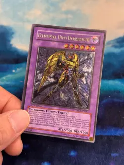 YUGIOH ELEMENTAL HERO DARKBRIGHT ULTIMATE RARE 1ST EDITION NEAR MINT TAEV-EN042 - Image 2