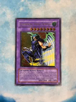 YUGIOH ELEMENTAL HERO TEMPEST ENHANCED ULTIMATE RARE NEAR MINT EEN-EN034 - Image 1