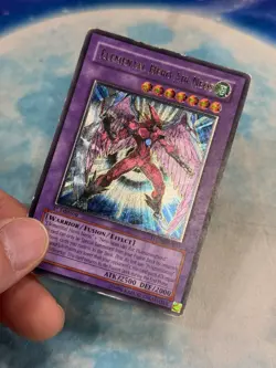 YUGIOH ELEMENTAL HERO AIR NEOS ULTIMATE RARE 1ST EDITION HEAVY PLAY STON-EN034 - Image 2