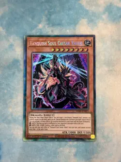 YUGIOH VANQUISH SOUL CAESAR VALIUS COLLECTORS RARE NM WISU-EN021 - Image 3