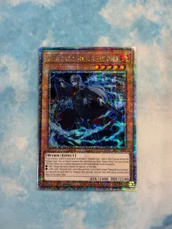 YUGIOH VANQUISH SOUL JIAOLONG QUARTER CENTURY SECRET RARE NM AGOV-EN018 - Image 1