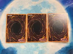 YUGIOH STAKE YOUR SOUL! COLLECTORS RARE NEAR MINT 3X PLAYSET WISU-EN023 - Image 2