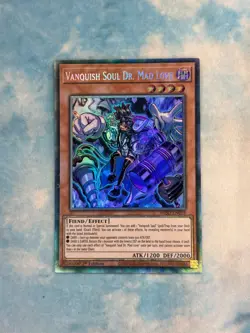 YUGIOH VANQUISH SOUL DR. MAD LOVE COLLECTORS RARE NM WISU-EN019 - Image 1