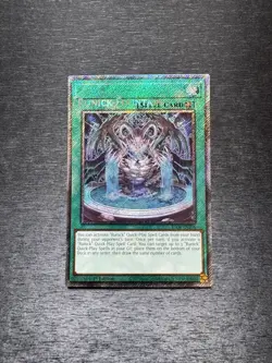 YuGiOh! Runick Fountain RA04 - Error Misprint Name Shift 1st Edition Near Mint - Image 1