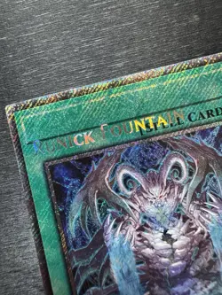 YuGiOh! Runick Fountain RA04 - Error Misprint Name Shift 1st Edition Near Mint - Image 3