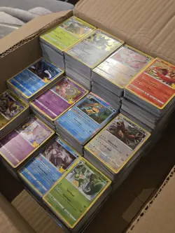 x300 Pokemon Cards - Sword & Shield Era Bulk Holos (LP-MP) - No Trainer/Energy - Image 1