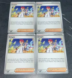 Crispin - 133/142 Play Set of 4 cards - SV07: Stellar Crown - Pokemon TCG - Image 1