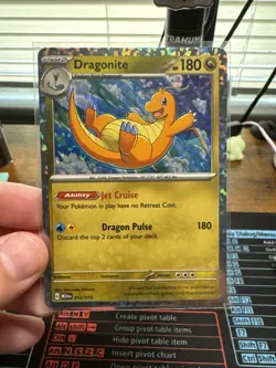 McDonald's Happy Meal Dragonite Holo Card 12/15 Pokemon - Image 1