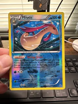 Pokemon Milotic Flashfire Reverse Holo Rare Card 23/106 - Image 1
