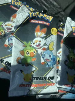 Pokemon TCG First Partner Pack 3 Oversize Cards & 2 Booster Packs. LOT OF 5 820650809613 - Image 2