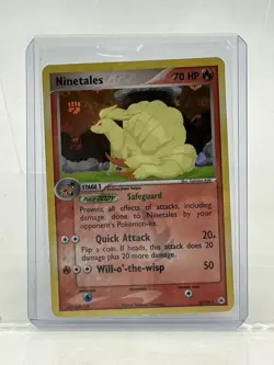 Ninetales 22/101 EX Hidden Legends English Pokemon Card TCG Reverse LP/NM - Image 1