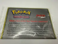 Marill Pokemon Neo Genesis # 29 Black Star Promo Card 2000 WOTC Sealed Plastic - Image 1