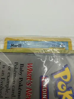 Marill Pokemon Neo Genesis # 29 Black Star Promo Card 2000 WOTC Sealed Plastic - Image 3