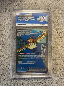 Pokemon Pidgeot EX 225/197 Obsidian Flames Special Illustration Rare Card Ace 10 - Image 1