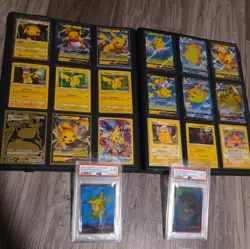Pokemon TCG Pikachu INSANT COLLECTION. (SEQUENTIAL Graded Cards) Included) - Image 1